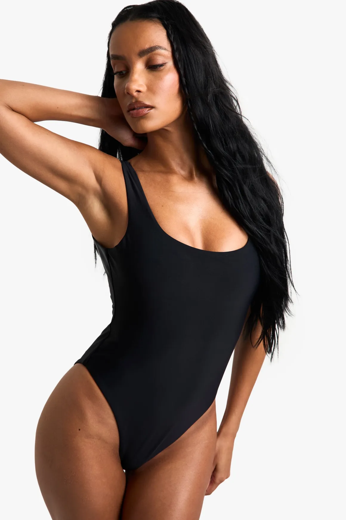 Petite Swimwear Essentials Maillot de Bain à Encolure Carrée