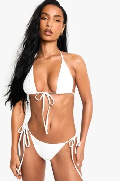 boohoo Petite Swimwear Essentials Tie Side Brief<Femme Maillots De Bain|Tenues De Plage