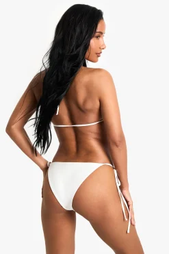 boohoo Petite Swimwear Essentials Tie Side Brief<Femme Maillots De Bain|Tenues De Plage