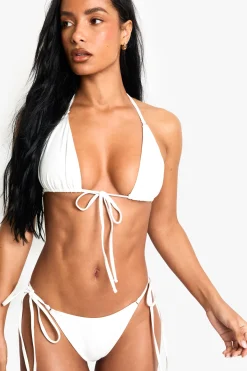 boohoo Petite Swimwear Essentials Tie Side Brief<Femme Maillots De Bain|Tenues De Plage