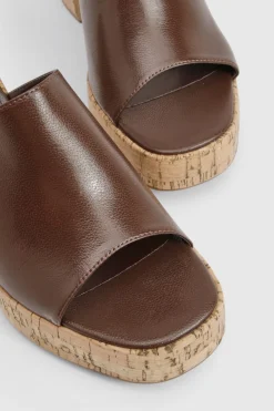boohoo Platform Cork Mule Wedges< Chaussures Festives|Chaussures À Talons