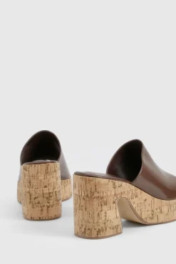 boohoo Platform Cork Mule Wedges< Chaussures Festives|Chaussures À Talons