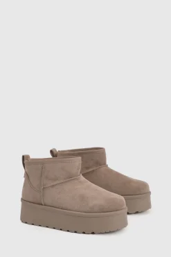 Platform Ultra Mini Cosy Boots