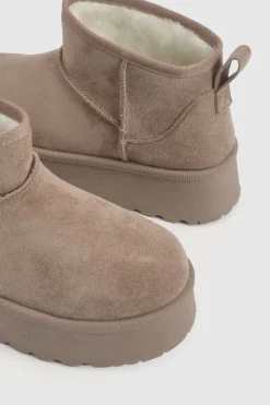 Platform Ultra Mini Cosy Boots
