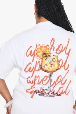 PLUS APEROL SPRITZ OVERSIZED T-SHIRT
