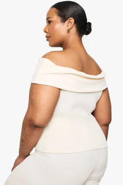 Plus Bardot Top