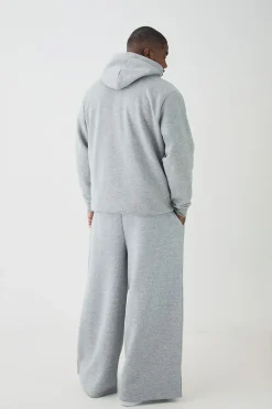 Plus Basic Extreme Wide Leg Joggers