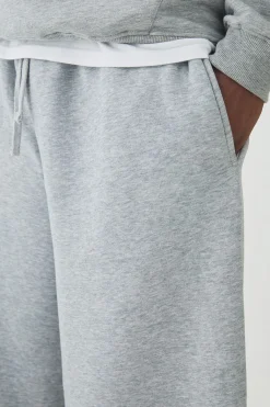 Plus Basic Extreme Wide Leg Joggers