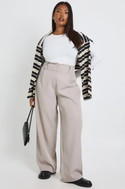 Plus Basic haut longline ajusté à manches longues