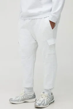 boohooMAN Plus Basic jogger cargo à coupe skinny<Homme Tout Afficher|Jogging