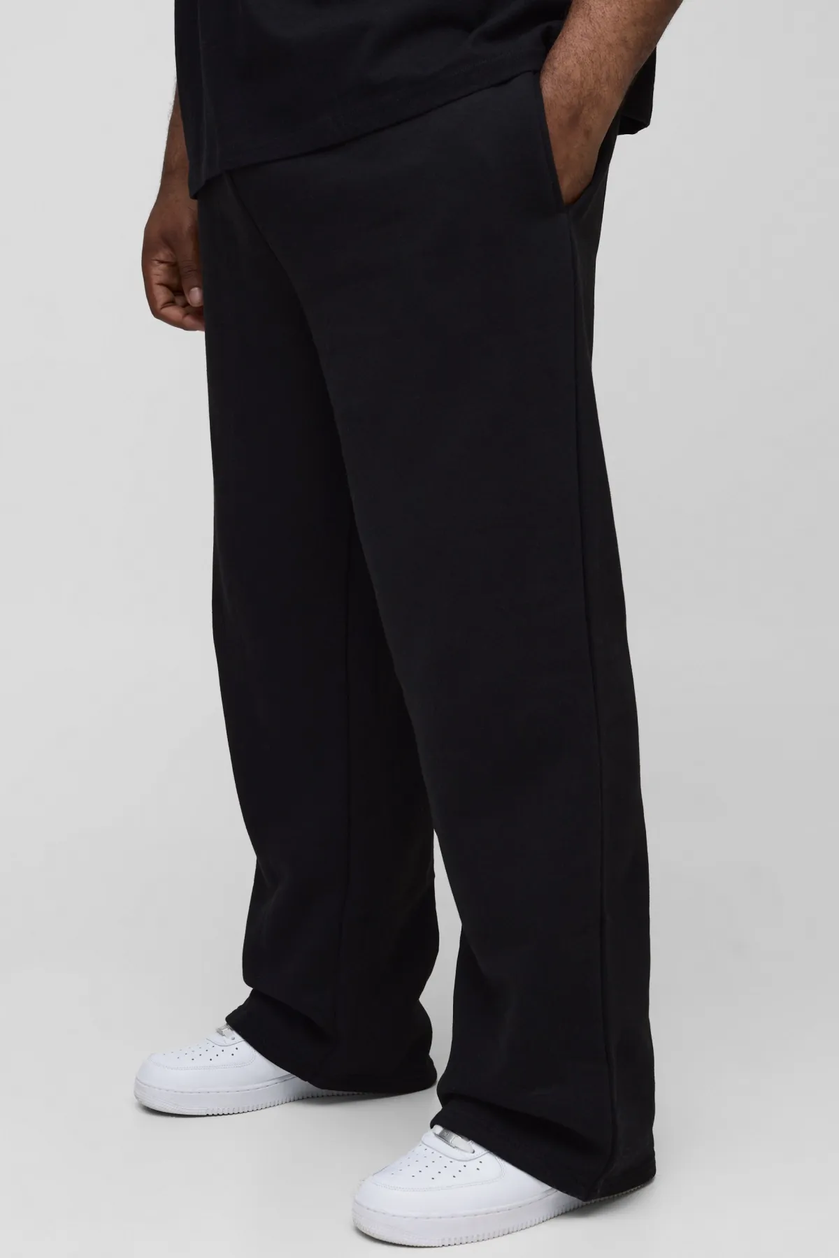 boohooMAN Plus Basic Relaxed Fit Joggers<Homme Tout Afficher|Jogging