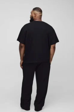 boohooMAN Plus Basic Relaxed Fit Joggers<Homme Tout Afficher|Jogging