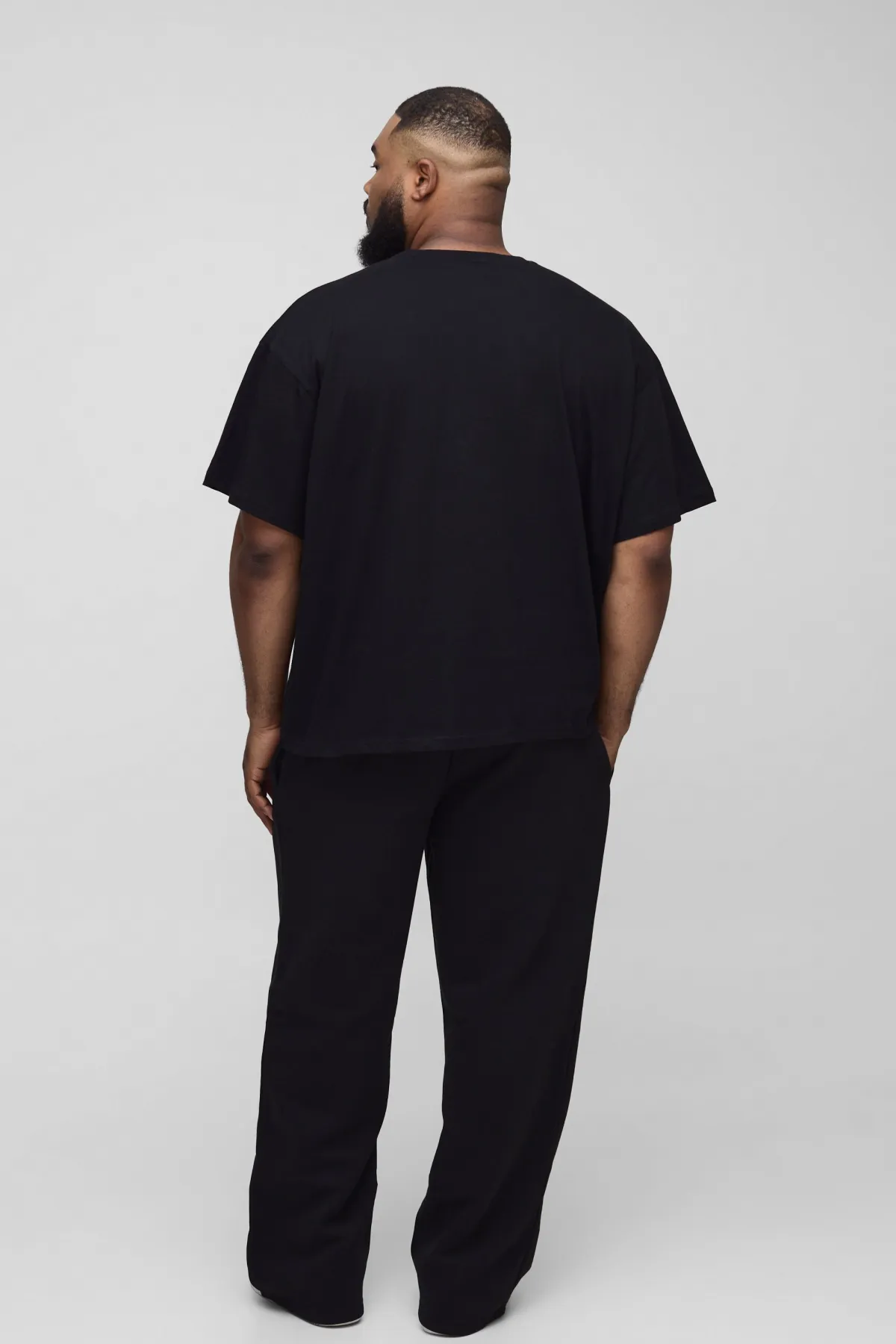 boohooMAN Plus Basic Relaxed Fit Joggers<Homme Tout Afficher|Jogging