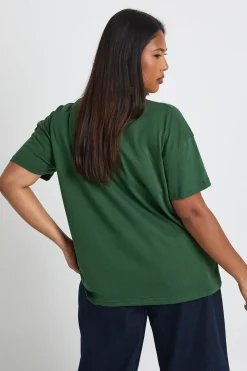 Plus Basic T-shirt oversize à manches courtes