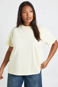 Plus Basique Oversize T-shirt à manches courtes