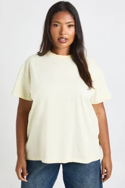 Plus Basique Oversize T-shirt à manches courtes