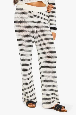 boohoo PLUS BEACH KNIT WIDE LEG TROUSER<Femme Tenues De Plage