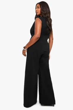 Plus Bengaline haut cintré à la taille et pantalon coordonné