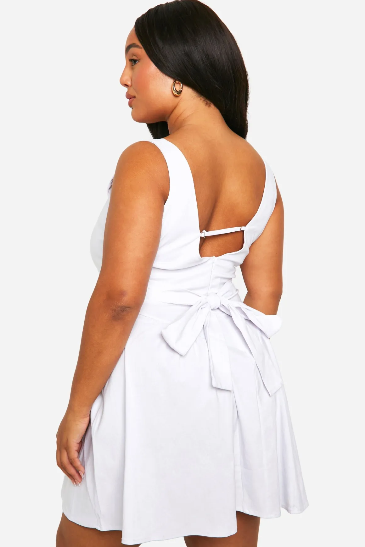 Plus Bengaline Milkmaid Mini Robe