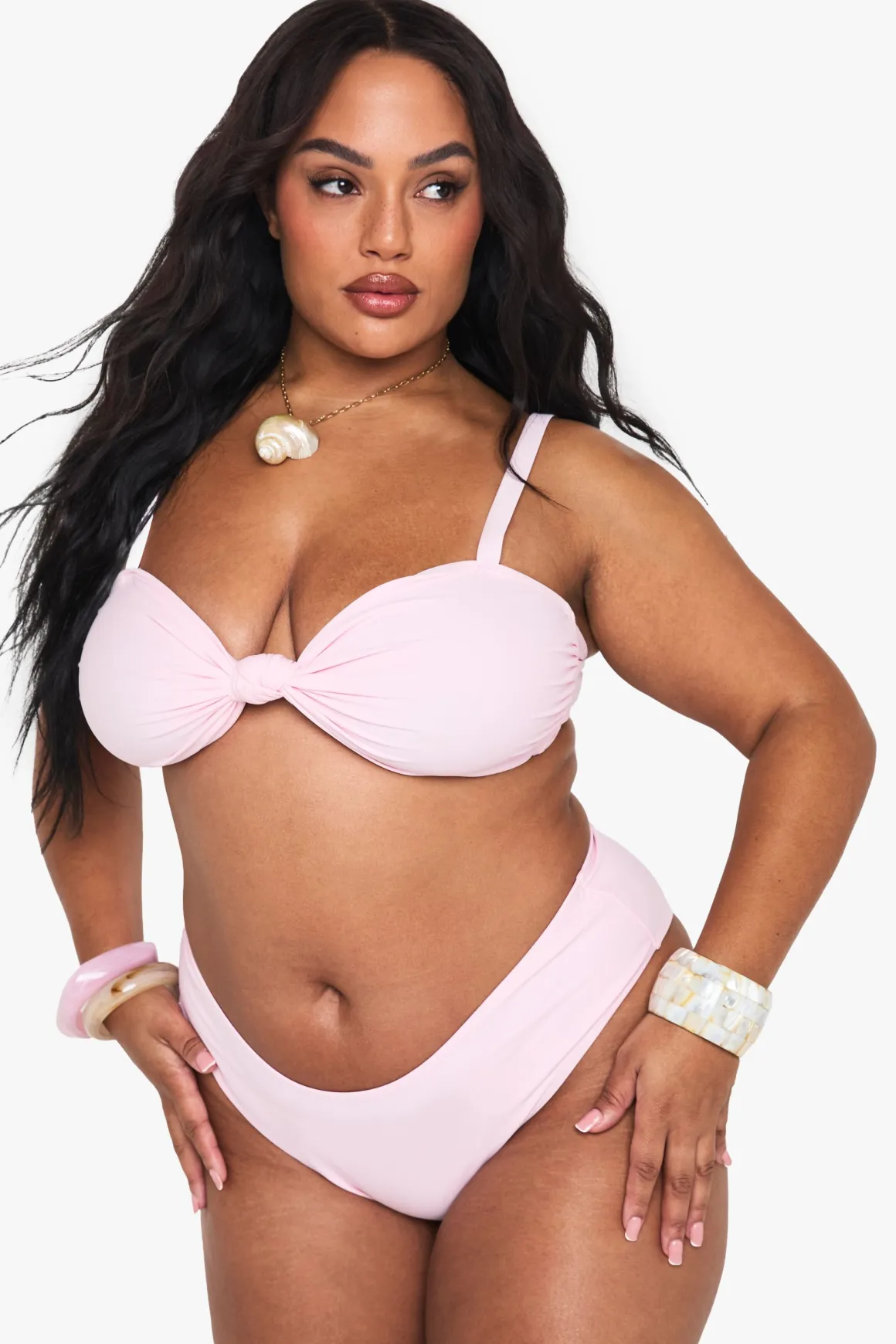 Plus Bikini Noué