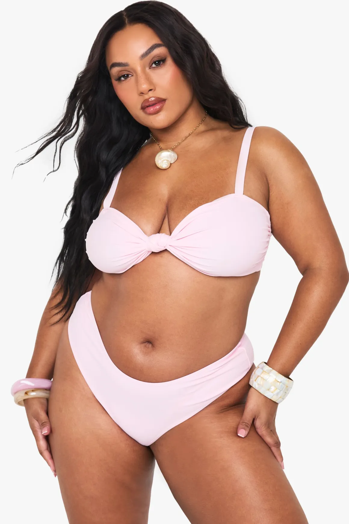 Plus Bikini Noué