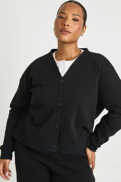 Plus Boutonné Oversize Cardigan