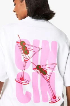 PLUS CIN CIN T-SHIRT SURDIMENSIONNÉ