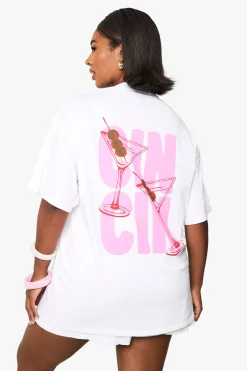 PLUS CIN CIN T-SHIRT SURDIMENSIONNÉ
