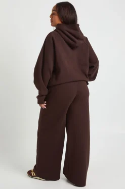 Plus Core Basique Jogger à jambe droite avec détail pintuck