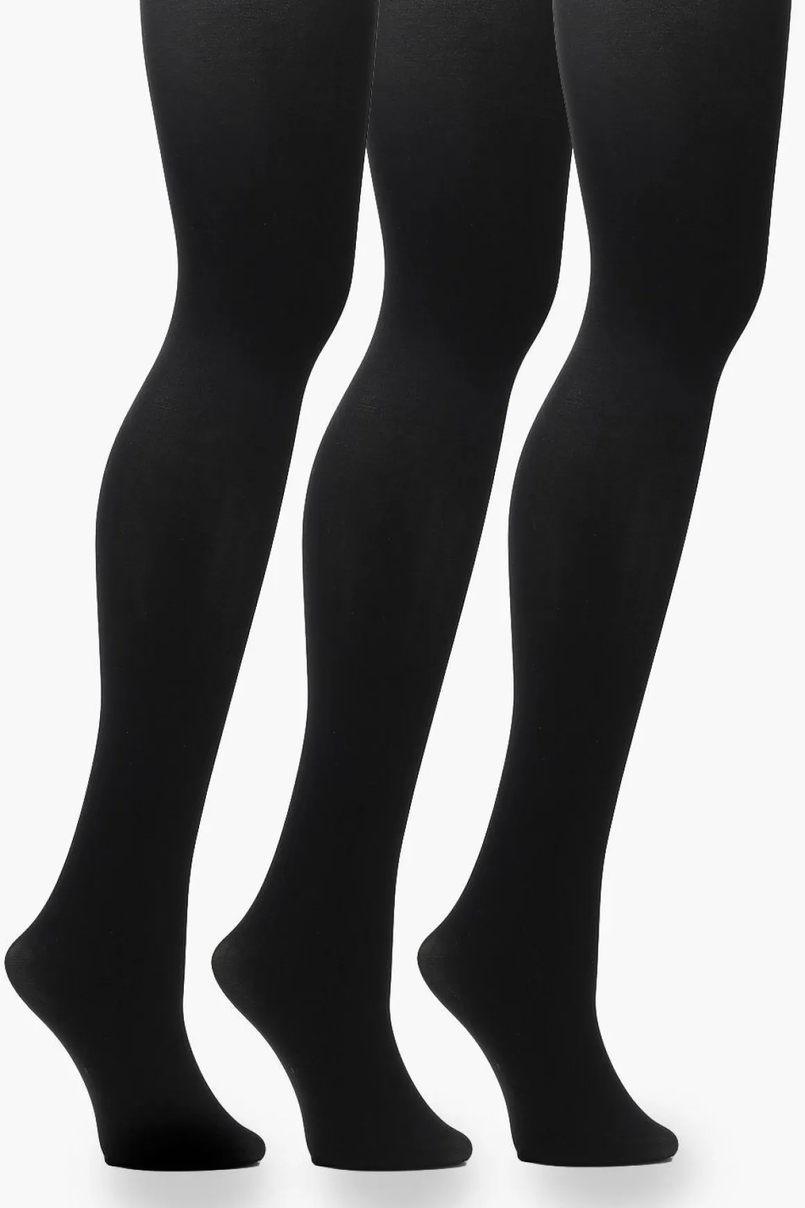 Plus 60 Denier Pack de 3 Collants pour Tailles Plus