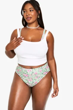 PLUS DITSY FLORAL BIKINI SET