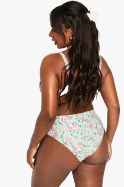 PLUS DITSY FLORAL BIKINI SET