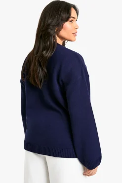 Plus DSGN Pull tricoté à col rond