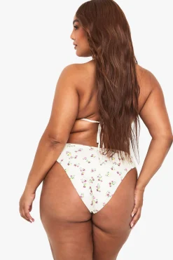 boohoo PLUS ENSEMBLE DE BIKINI IMPRIMÉ<Femme Maillots De Bain|Tenues De Plage