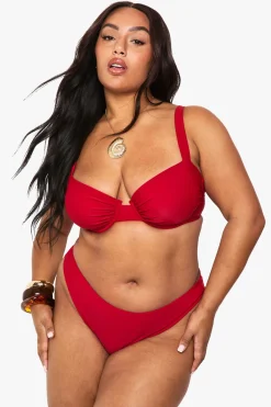 boohoo Plus Essentiels de Maillots de Bain - Culotte à taille haute<Femme Maillots De Bain|Tenues De Plage