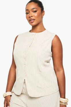 PLUS GILET À BOUTONS SUR MESURE