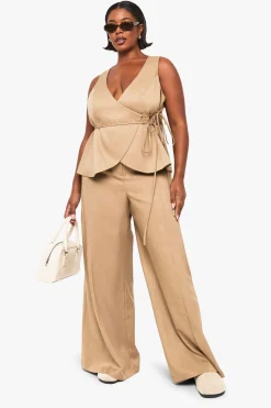 Plus gilet enveloppant sur mesure
