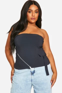 Plus Haut Bandeau Zip Latéral