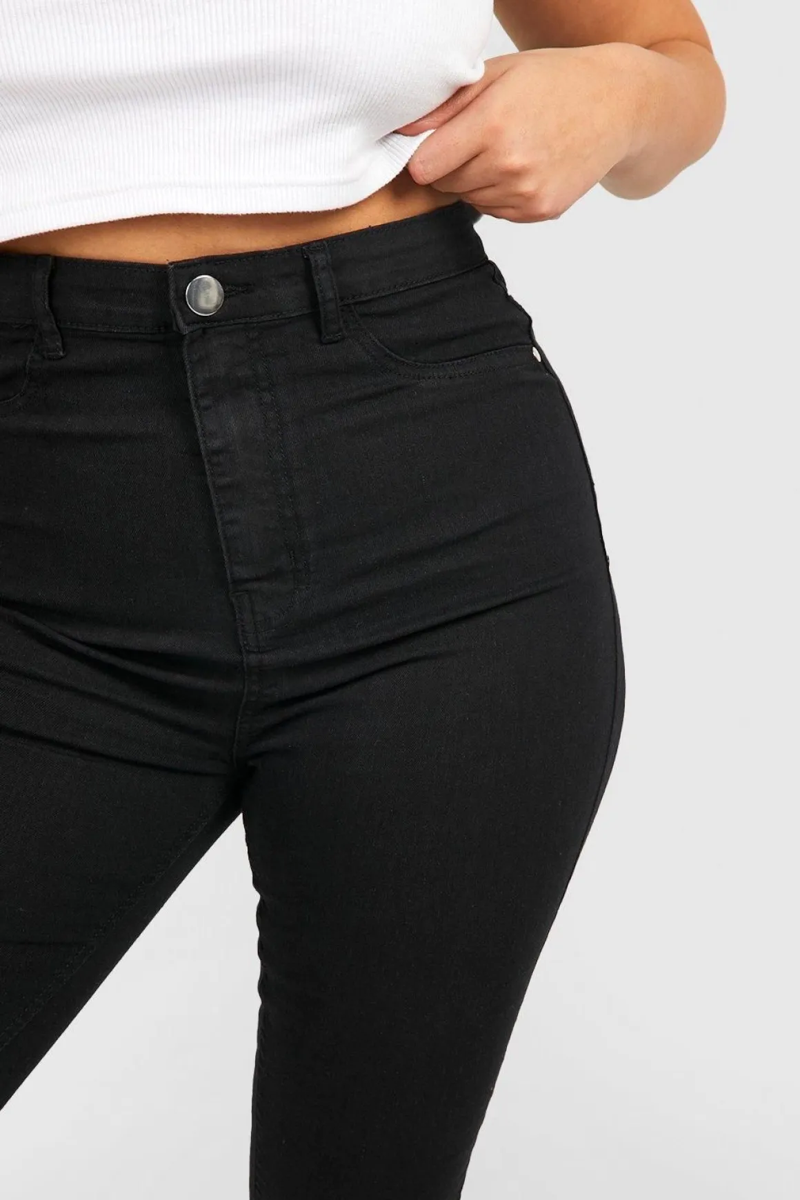 Plus High Waisted Jeggings