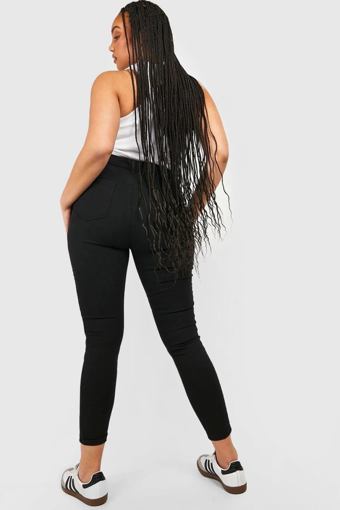 Plus High Waisted Jeggings