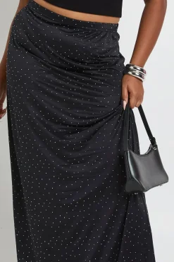 Plus Hot Fix Jupe Maxi