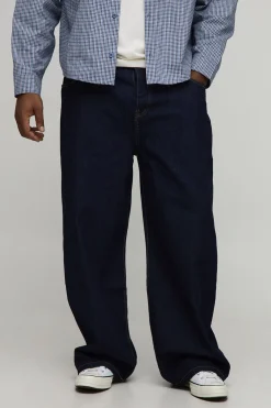 Plus Indigo Denim Relaxed Fit Jeans