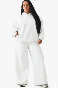 Plus Jogger DSGN Studio Grande Taille à Taille Nouée et Jambes Larges