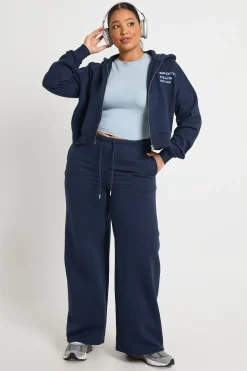 Plus Jogger à jambes larges