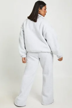 Plus Jogger à jambes larges avec bouton de réglage