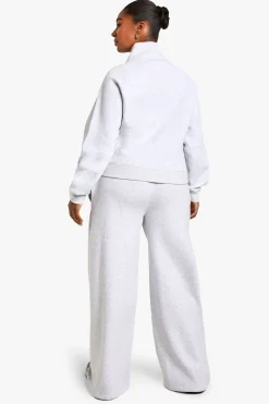 boohoo Plus Jogger à taille avec cordon de serrage, jambe droite<Femme Pantalons|Joggings
