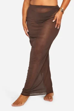 Plus Jupe Maxi de Plage Grande Taille