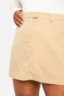 Plus Jupe Mini Sur Mesure Tissée