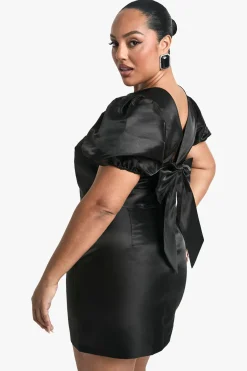 boohoo Plus Jupe Mini Taffeta<Femme Jupes|Jupes