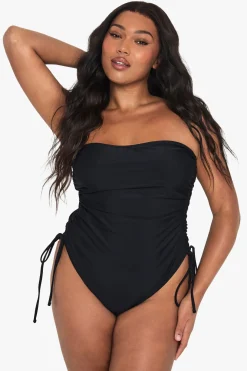 Plus Maillot de Bain Essentials Gainant avec Fronces pour le Ventre
